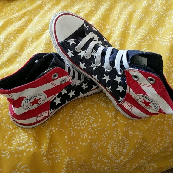 Converse American Flag Chuck Taylor's - Picture 4 of 6